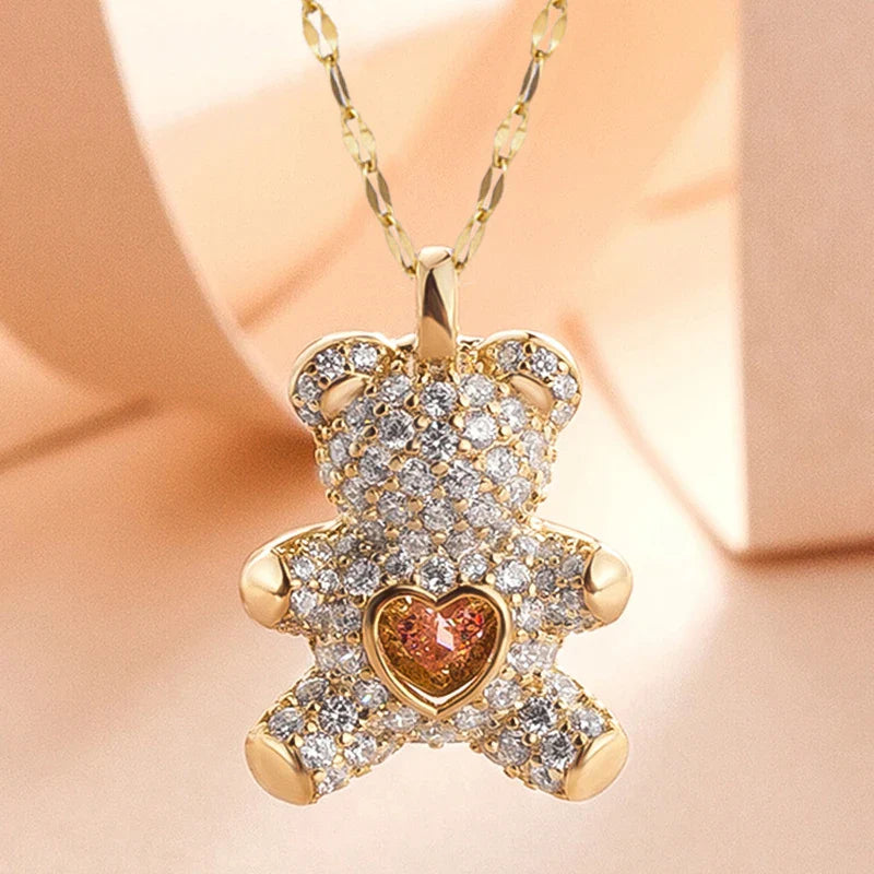 Collar Oso Oro
