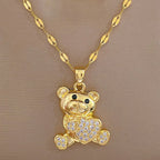 Collar Oso Oro