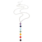 Collar y Colgante 7 Chakras Mujer