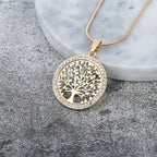 Collar Colgante Árbol de la Vida Mujer oro