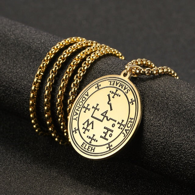 Collar Colgante Arcángel oro