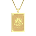 Collar Colgante con Signo del Zodiaco