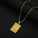 Collar Colgante con Signo del Zodiaco