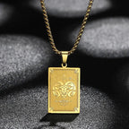 Collar Colgante con Signo del Zodiaco
