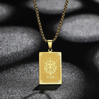 Collar Colgante con Signo del Zodiaco