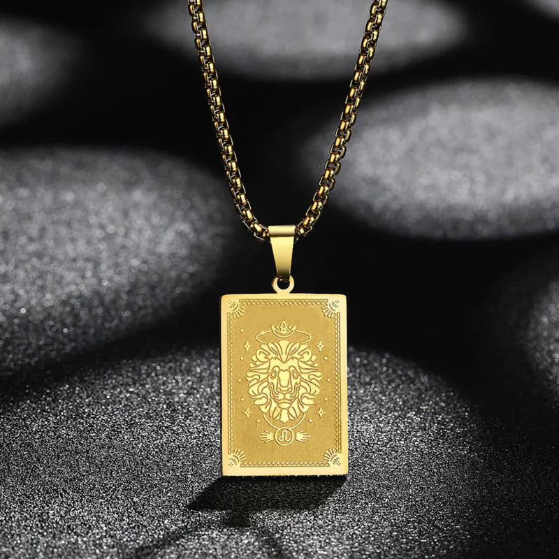 Collar Colgante con Signo del Zodiaco