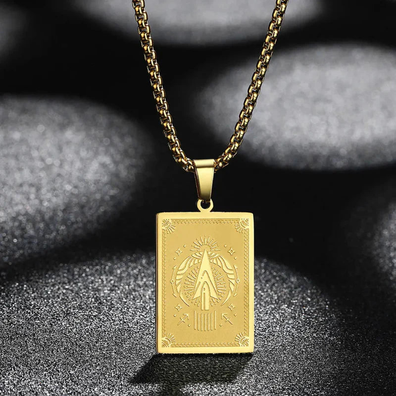 Collar Colgante con Signo del Zodiaco
