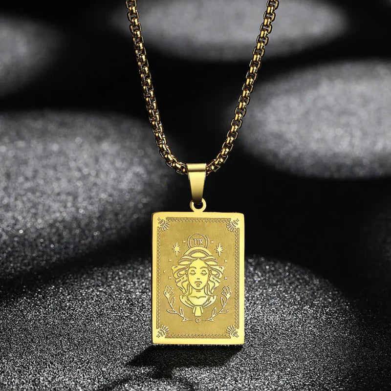 Collar Colgante con Signo del Zodiaco