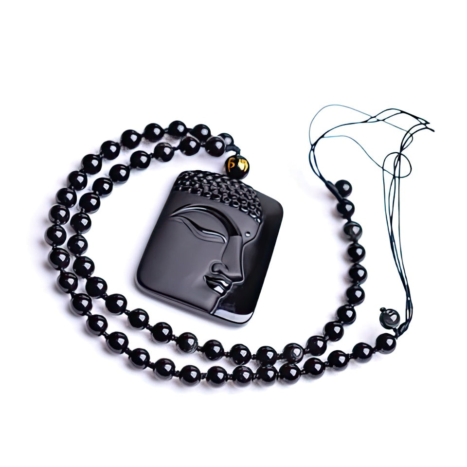 Collar con colgante Buda