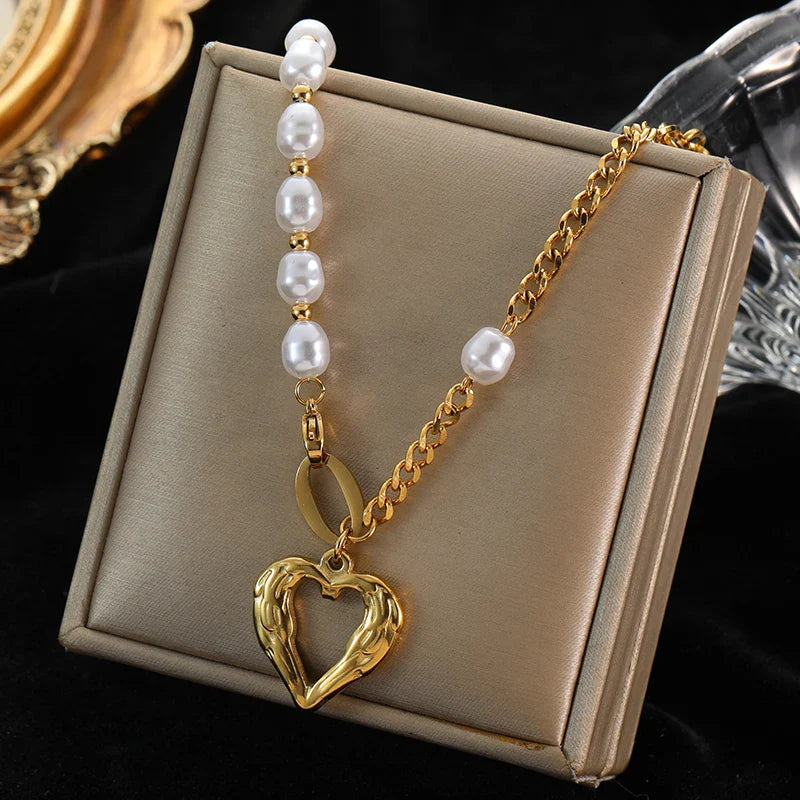 Collar Colgante Corazón Mujer 2