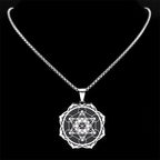 Collar Colgante Cubo de Metatrón Hombre o Mujer