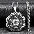 Collar Colgante Cubo de Metatrón Hombre o Mujer