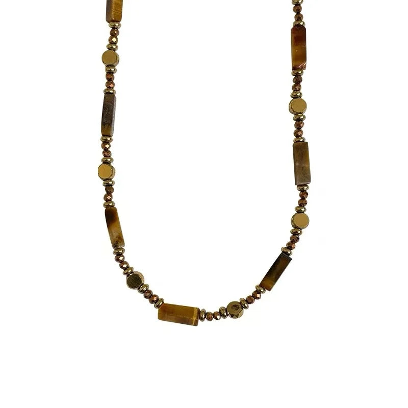 Collar Colgante de Protección Ojo de Tigre A