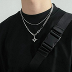 Collar Colgante Estrella con Piedra de Circonio