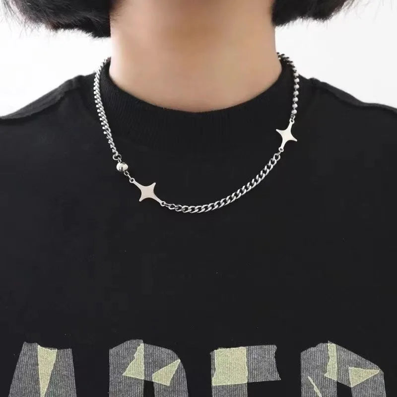 Collar Colgante Estrella para Hombre 2