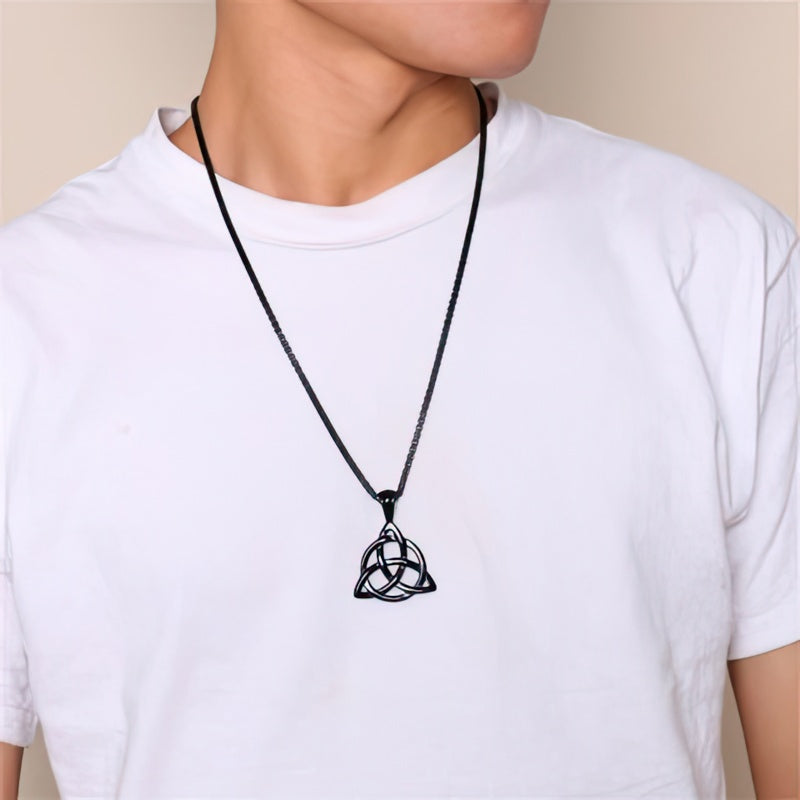 Collar Colgante Nudo de la Trinidad - Triquetra