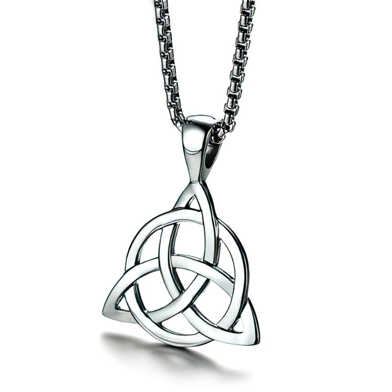 Collar Colgante Nudo de la Trinidad - Triquetra