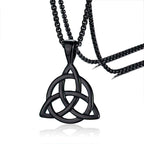 Collar Colgante Nudo de la Trinidad - Triquetra