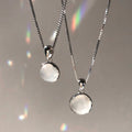 Collar Colgante de Piedra de Luna para Mujer