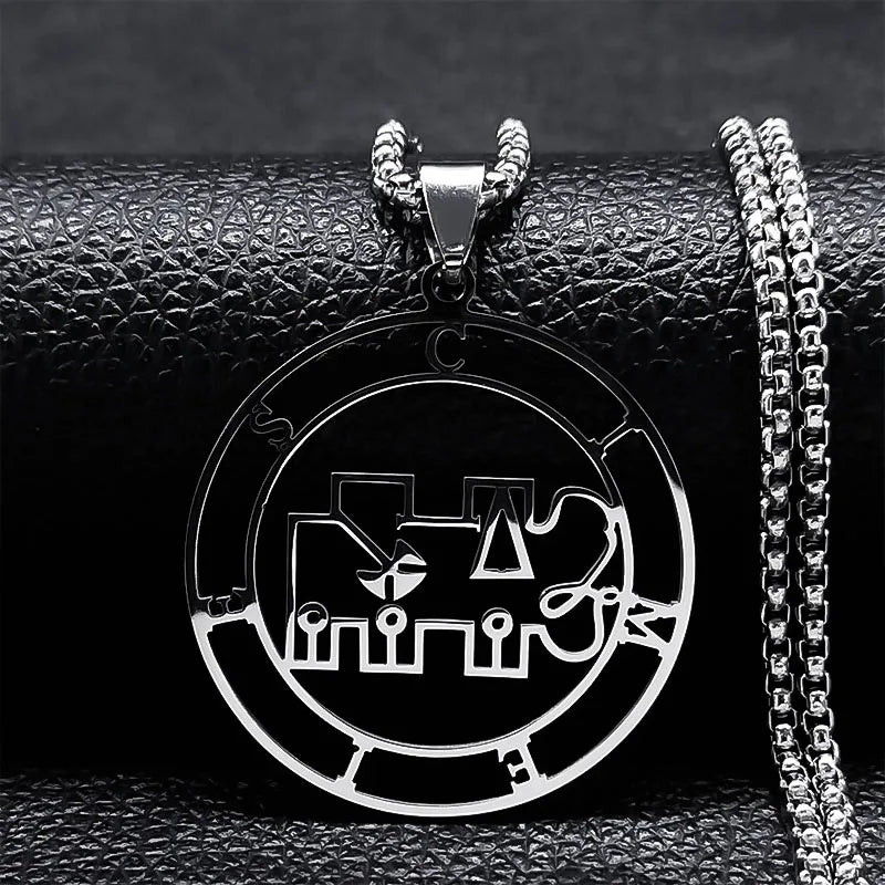 Collar Colgante Sigilo de Demonio cimeies