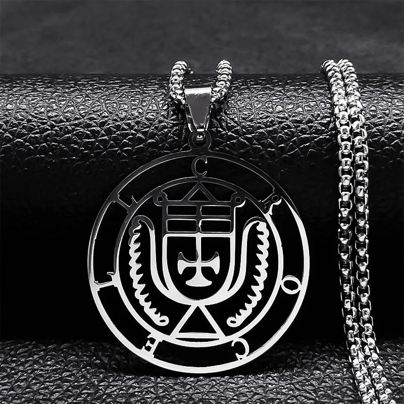 Collar Colgante Sigilo de Demonio crocell