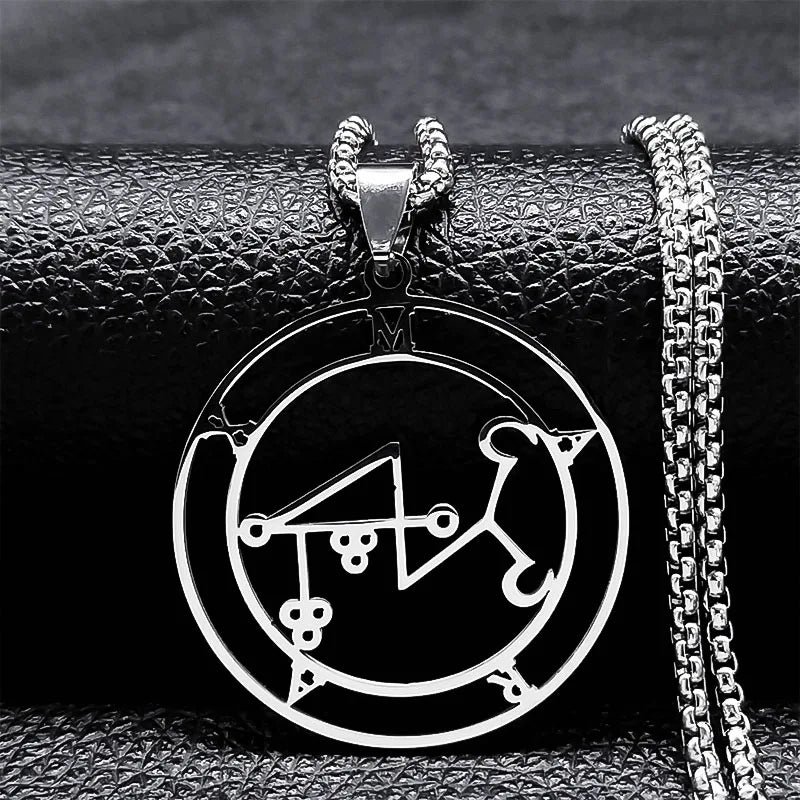 Collar Colgante Sigilo de Demonio marax
