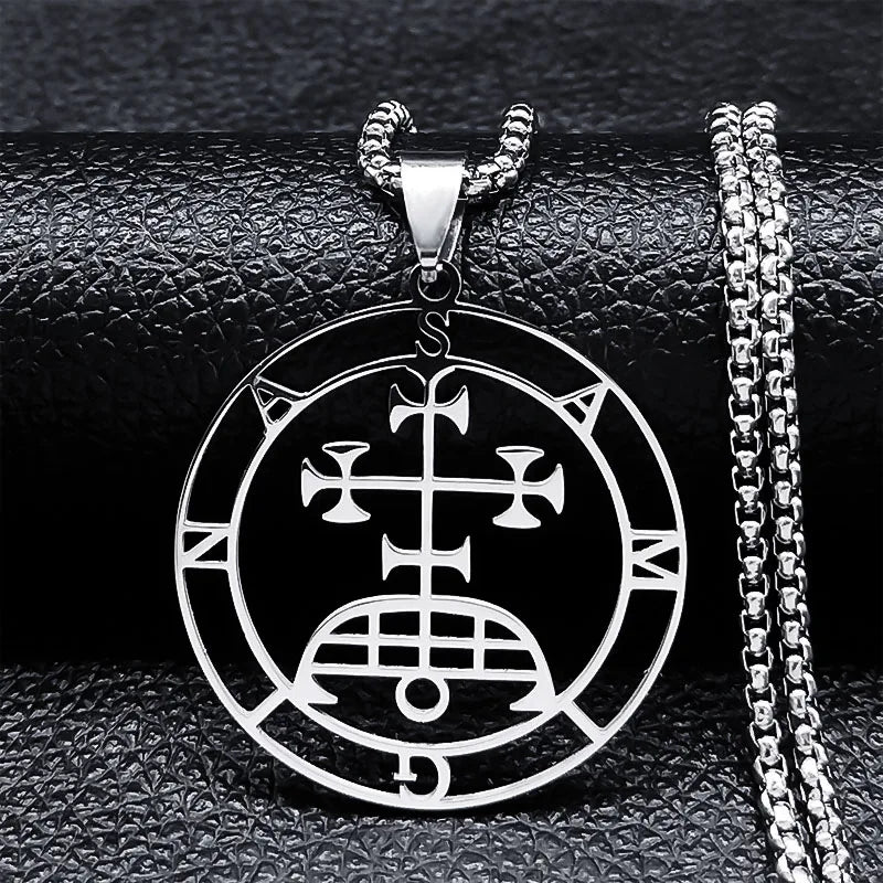 Collar Colgante Sigilo de Demonio samigina