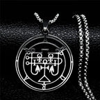 Collar Colgante Sigilo Demoníaco Andras