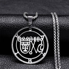 Collar Colgante Sigilo Demoníaco bathin