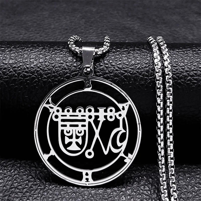 Collar Colgante Sigilo Demoníaco bathin