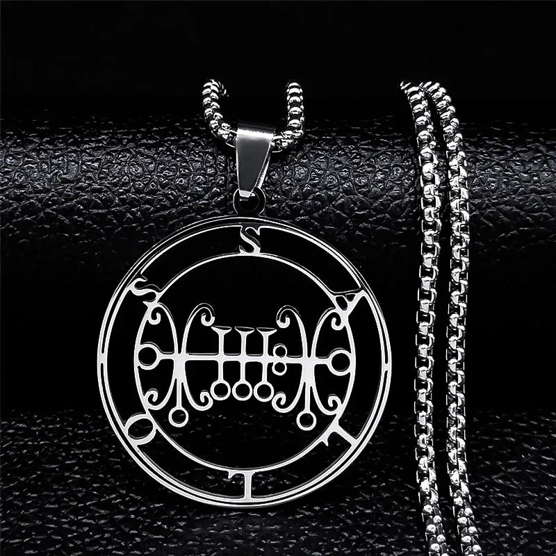 Collar Colgante Sigilo Demoníaco Sallos