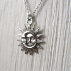 Collar Colgante Sol y Luna para Hombre o Mujer