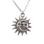 Collar Colgante Sol y Luna para Hombre o Mujer