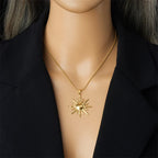 Collar Colgante Sol para Mujer