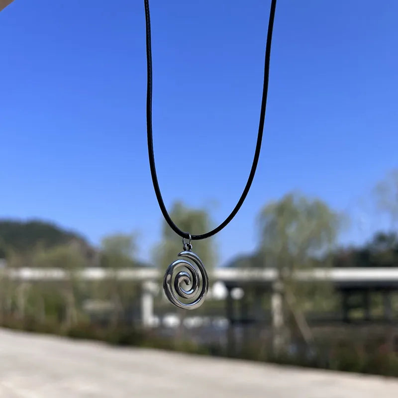 Collar y Colgante Espiral