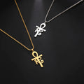 Collar Colgante Estilo Egipcio Cruz de Ankh