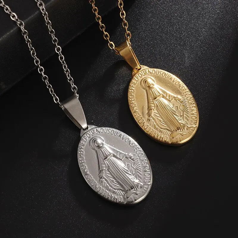 Collar Colgante Virgen María - Nuestra Señora de Guadalupe