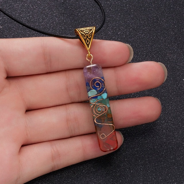 Collar Piedra Multicolor