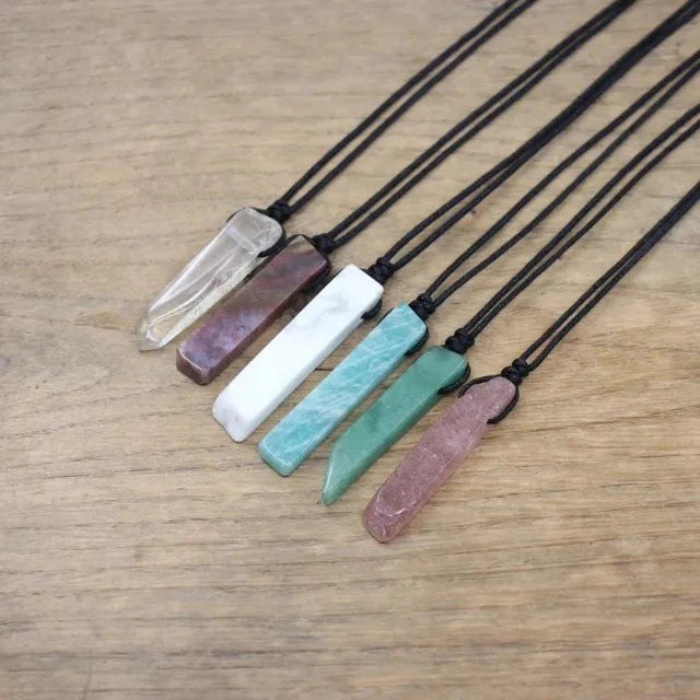 Collar Piedra Natural de Sanación Litoterapia