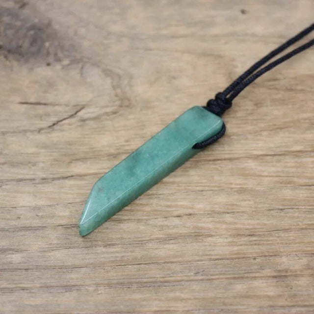 Collar Piedra Natural de Sanación Litoterapia aventurina