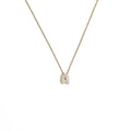Collier pour femme avec pendentif minimaliste initiale - lettre