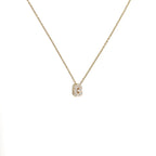 Collier pour femme avec pendentif minimaliste initiale - lettre