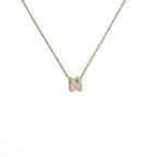 Collier pour femme avec pendentif minimaliste initiale - lettre
