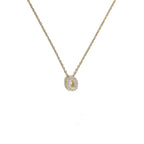 Collier pour femme avec pendentif minimaliste initiale - lettre