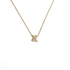 Collier pour femme avec pendentif minimaliste initiale - lettre