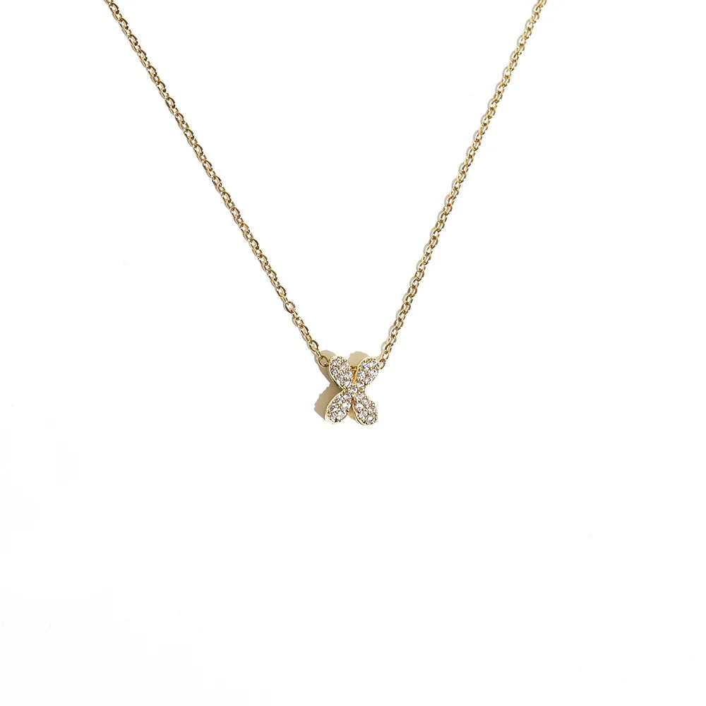 Collier pour femme avec pendentif minimaliste initiale - lettre