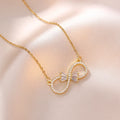 Collar para Mujer Colgante Infinito en Circonio