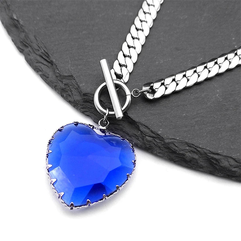 Collar Gargantilla con Colgante de Corazón 2
