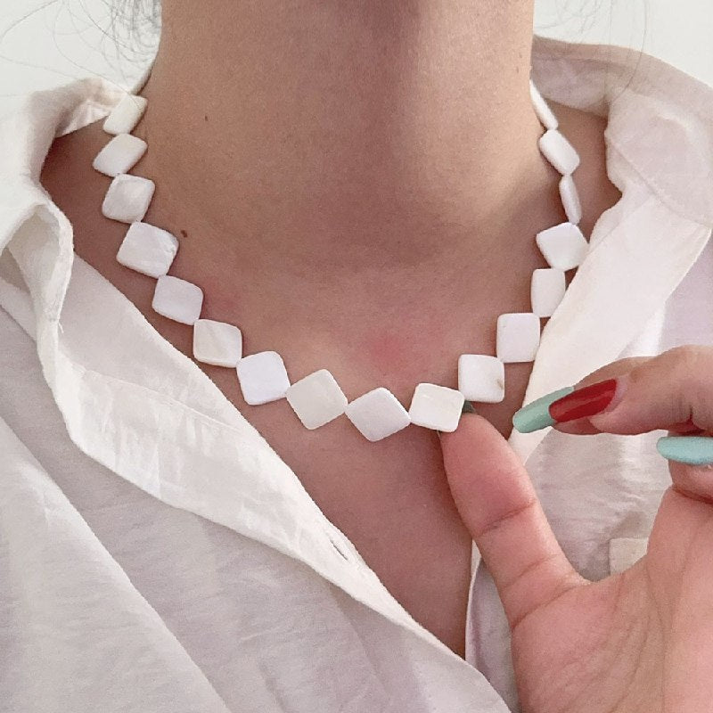 Collar Gargantilla Nácar de Concha