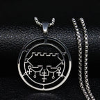 Collar Satánico Colgante Espíritu Demoníaco belial